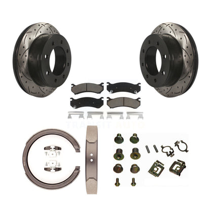 Coated Disc Rotors and Ceramic Brake Pads Kit-KDC-101918