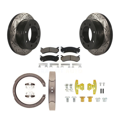 Coated Disc Rotors and Ceramic Brake Pads Kit-KDC-101919