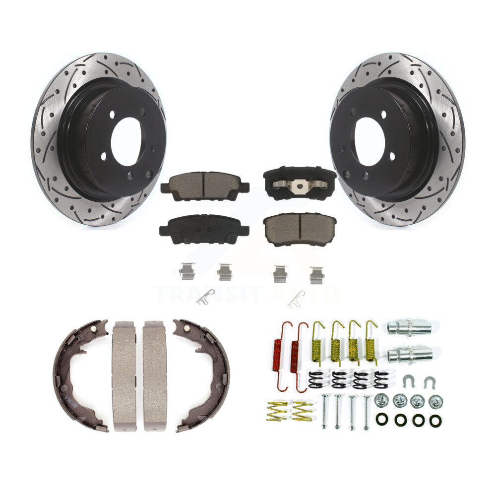 Coated Disc Rotors and Ceramic Brake Pads Kit-KDC-101921 Kit.bestparts.ca