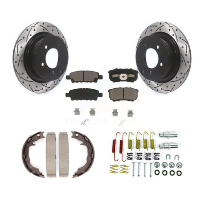 Coated Disc Rotors and Ceramic Brake Pads Kit-KDC-101921