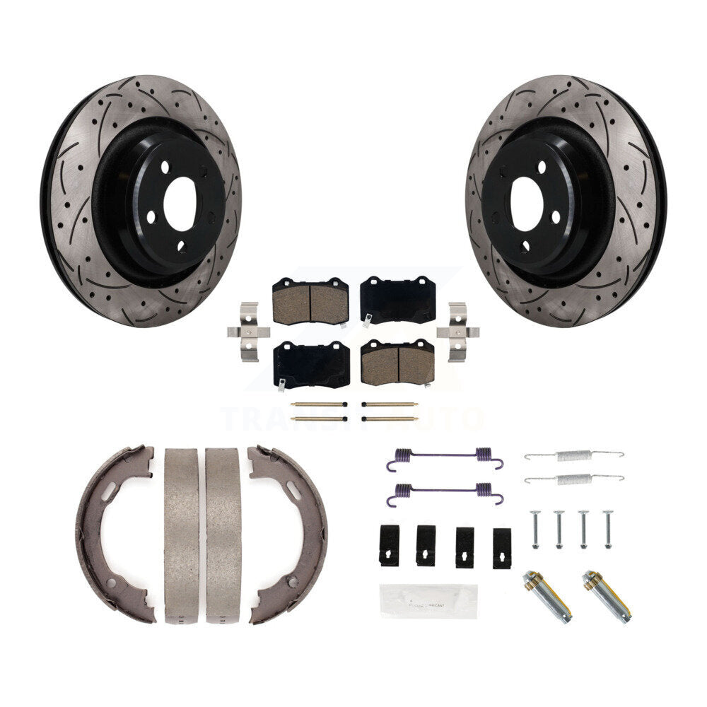 Disc Rotors and Ceramic Brake Pads Kit-KDC-101929 Kit.bestparts.ca