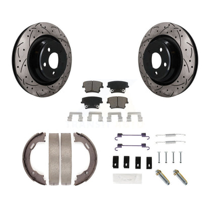 Disc Rotors and Ceramic Brake Pads Kit-KDC-101930