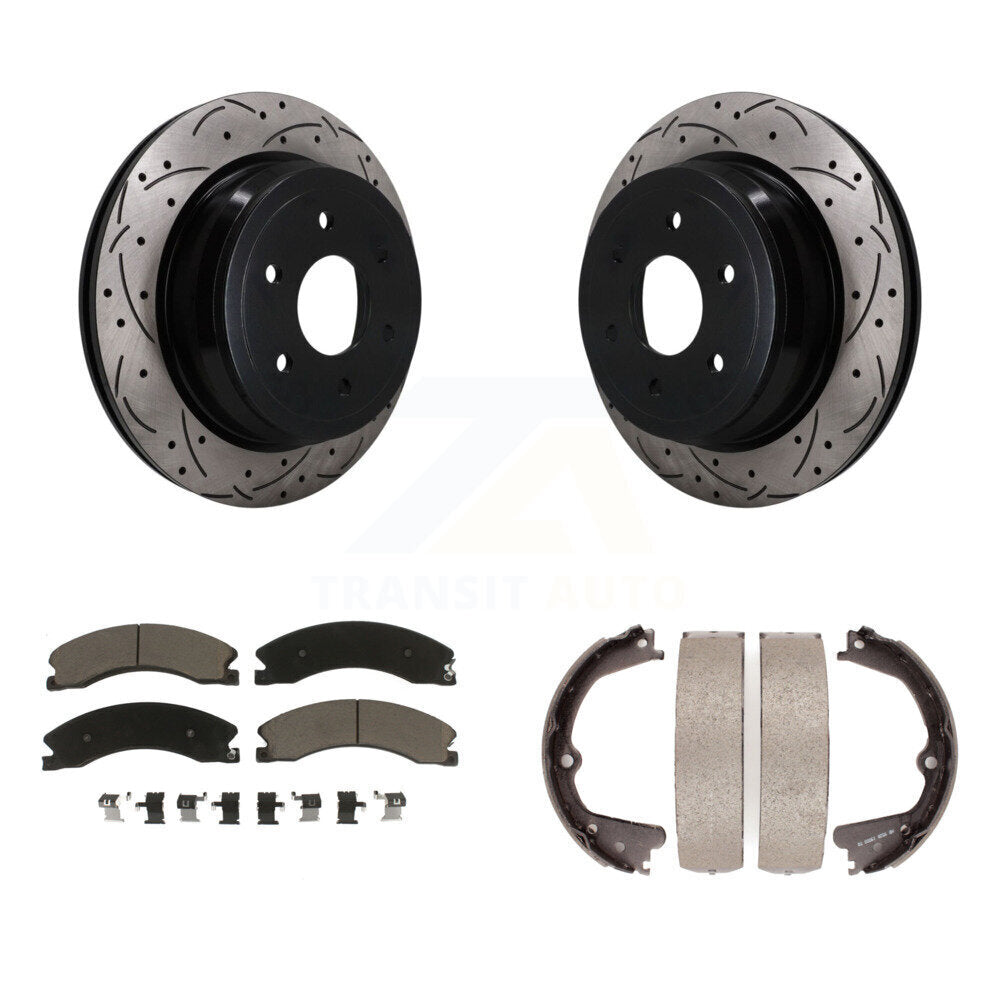 Disc Rotors and Ceramic Brake Pads Kit-KDC-101932
