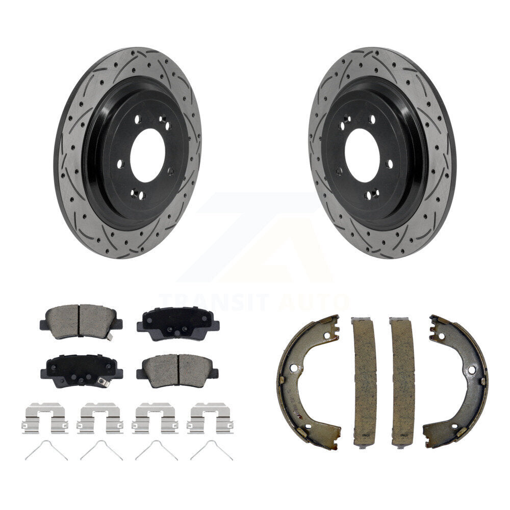 Disc Rotors and Ceramic Brake Pads Kit-KDC-101935