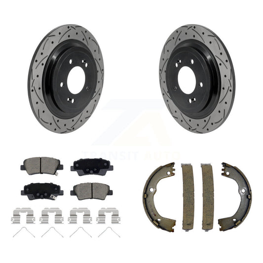Disc Rotors and Ceramic Brake Pads Kit-KDC-101935