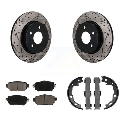 Disc Rotors and Ceramic Brake Pads Kit-KDC-101938
