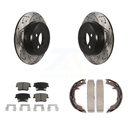 Coated Disc Rotors and Ceramic Brake Pads Kit-KDC-101944