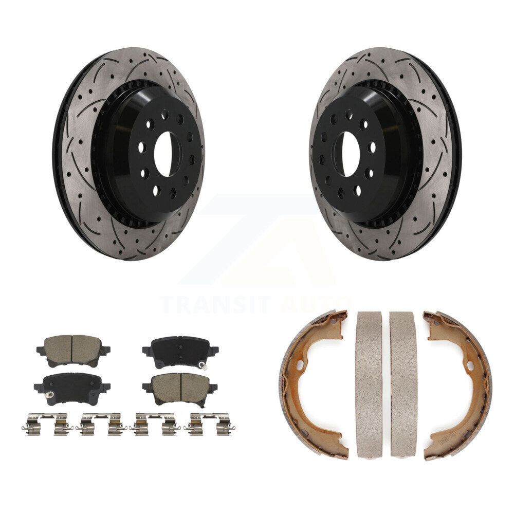 Disc Rotors and Ceramic Brake Pads Kit-KDC-101945