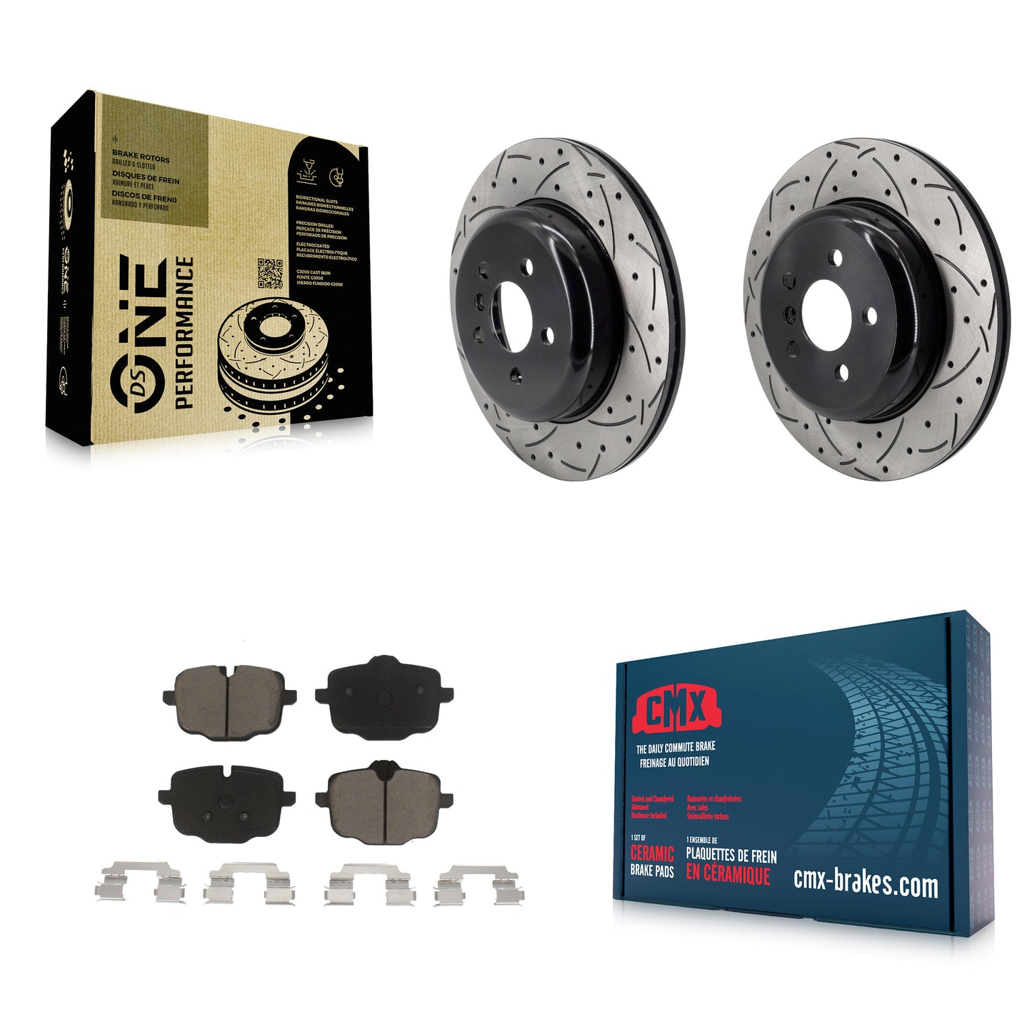 Disc Rotors and Ceramic Brake Pads Kit-KDC-101948 Kit.bestparts.ca