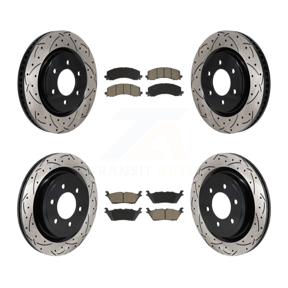 Disc Rotors and Ceramic Brake Pads Kit-KDC-101951