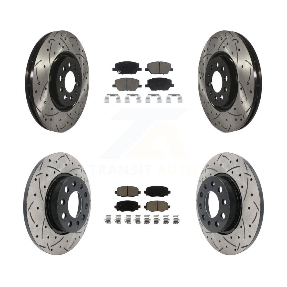 Disc Rotors and Ceramic Brake Pads Kit-KDC-101954 Kit.bestparts.ca