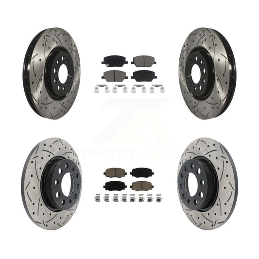 Disc Rotors and Ceramic Brake Pads Kit-KDC-101954
