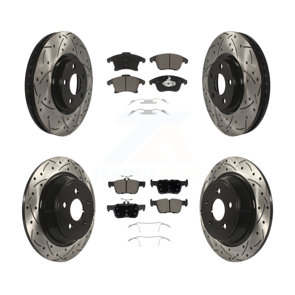 Disc Rotors and Ceramic Brake Pads Kit-KDC-101955 Kit.bestparts.ca