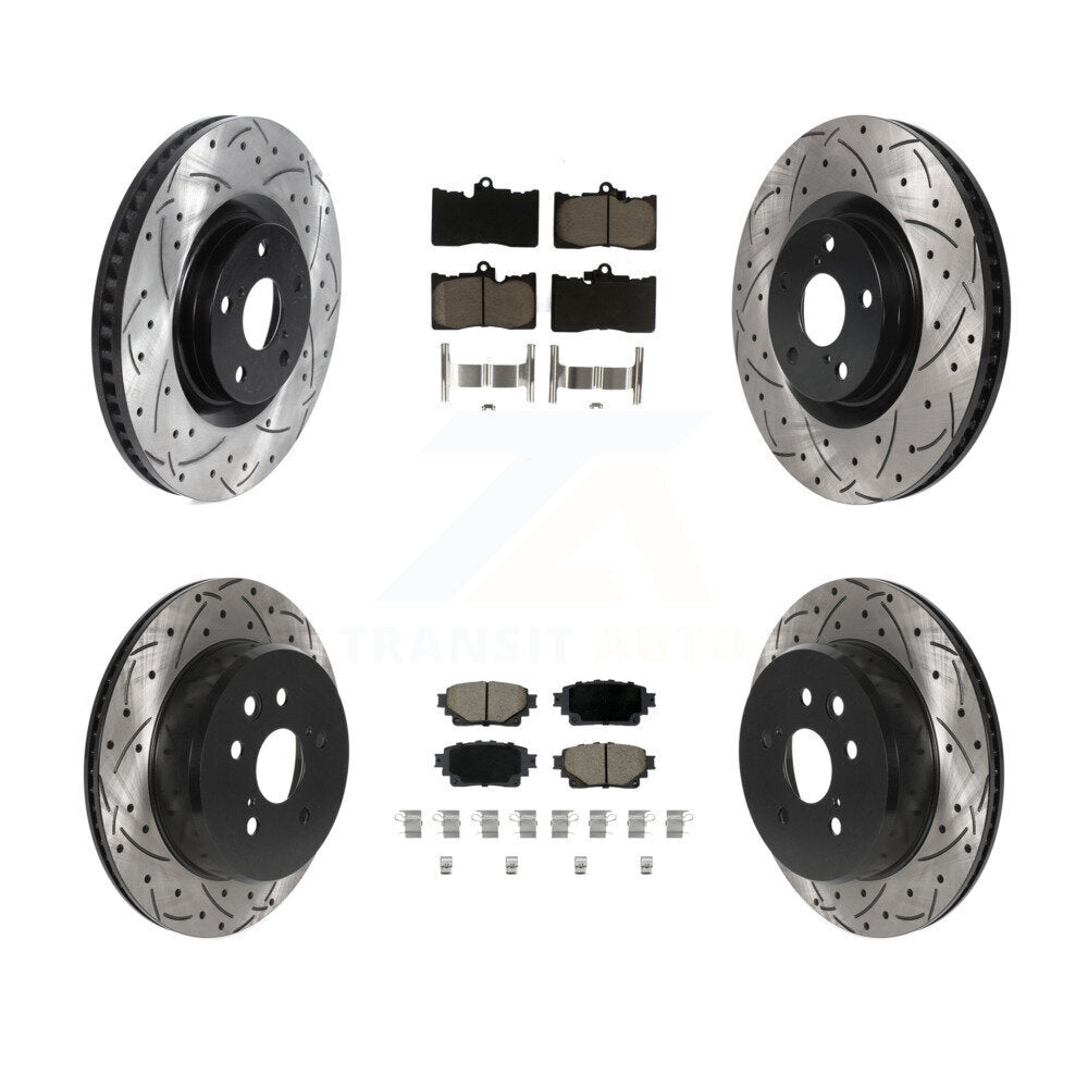 Disc Rotors and Ceramic Brake Pads Kit-KDC-101962
