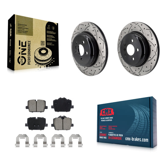 Disc Rotors and Ceramic Brake Pads Kit-KDC-101967