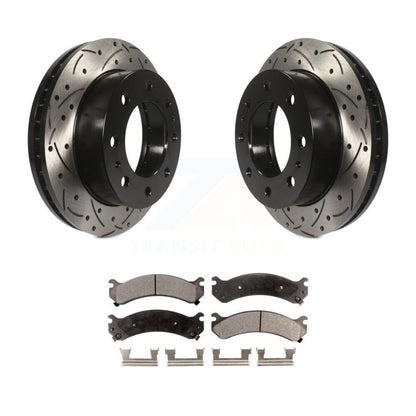 Coated Disc Rotors and Semi-Metallic Brake Pads Kit-KDF-100001 - Kit.bestparts.ca