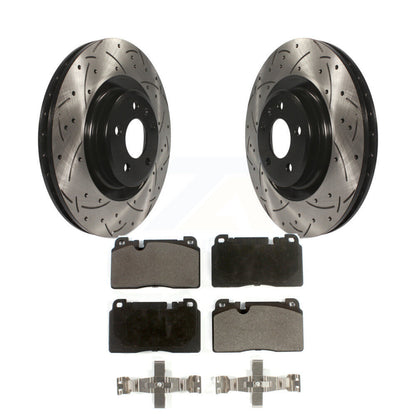 Coated Disc Rotors and Semi-Metallic Brake Pads Kit-KDF-100129 - Kit.bestparts.ca