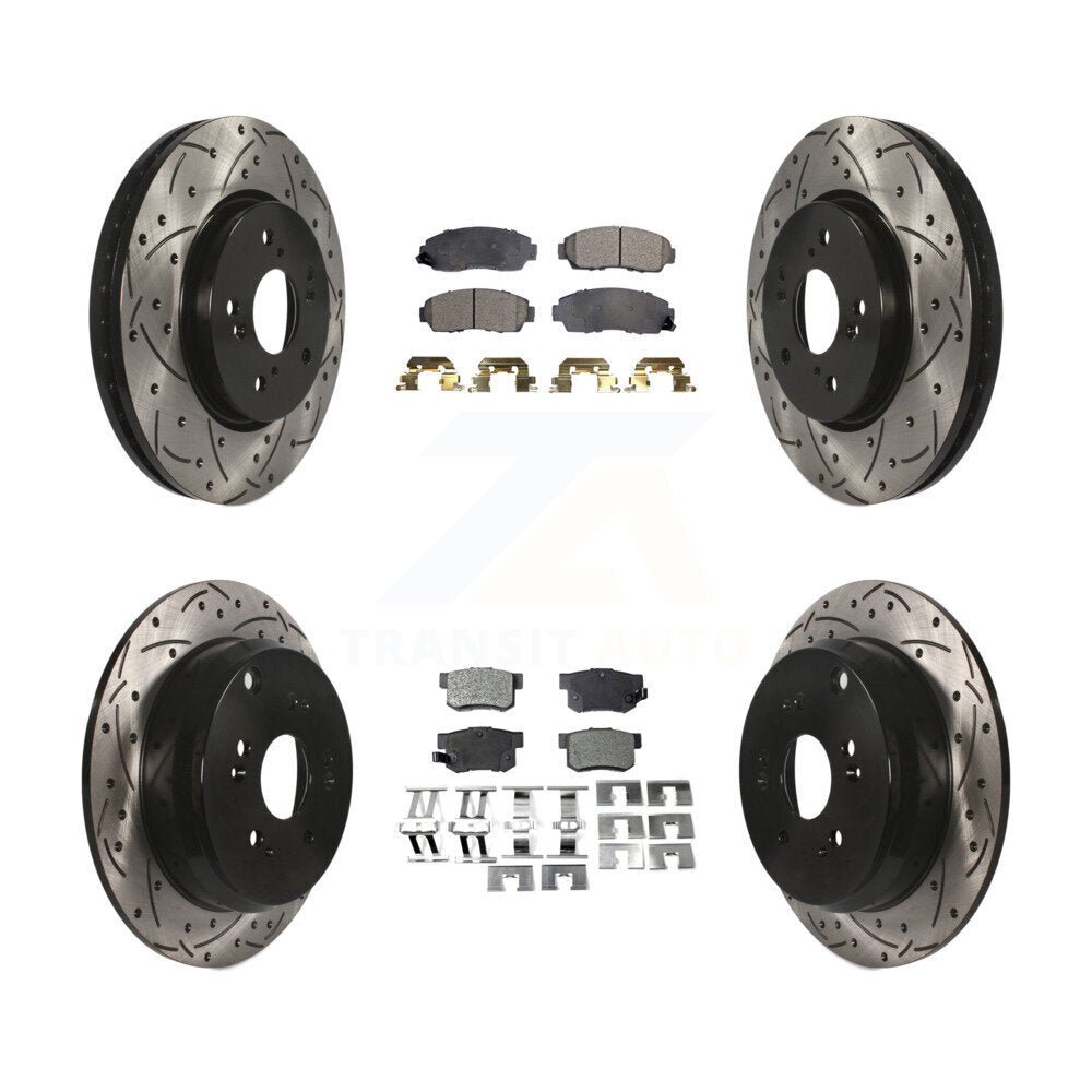Disc Rotors and Semi-Metallic Brake Pads Kit-KDF-100314 - Kit.bestparts.ca Kit.bestparts.ca