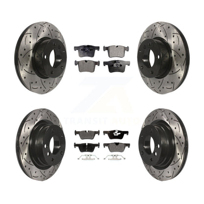Disc Rotors and Semi-Metallic Brake Pads Kit-KDF-100341 - Kit.bestparts.ca