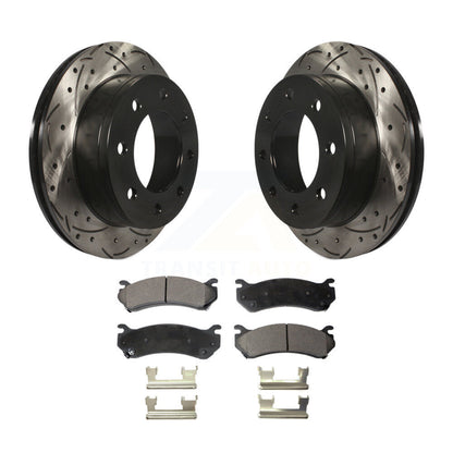 Coated Disc Rotors and Semi-Metallic Brake Pads Kit-KDF-100412 - Kit.bestparts.ca
