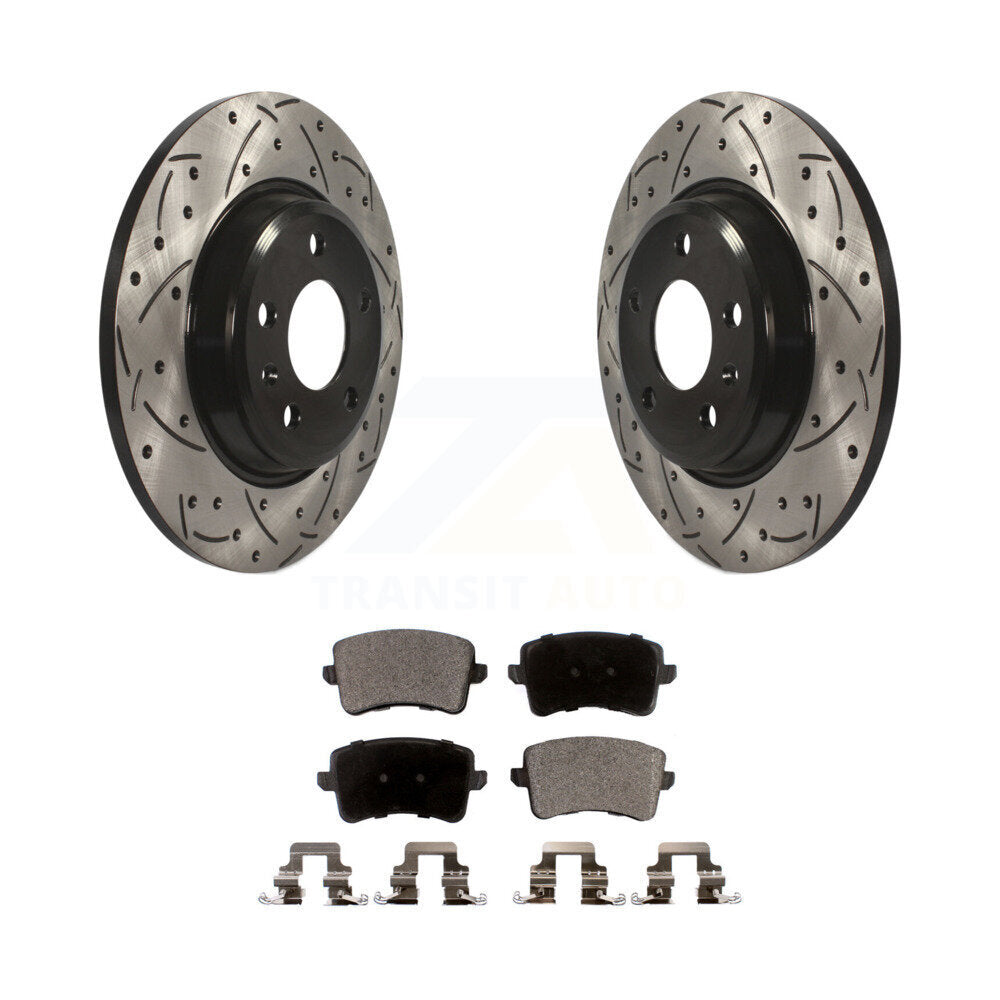 Coated Disc Rotors and Semi-Metallic Brake Pads Kit-KDF-100502 - Kit.bestparts.ca Kit.bestparts.ca