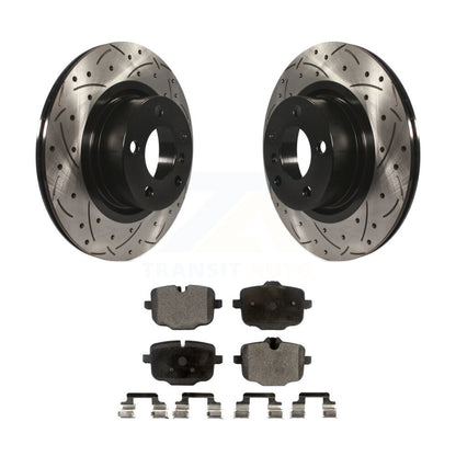Coated Disc Rotors and Semi-Metallic Brake Pads Kit-KDF-100519 - Kit.bestparts.ca