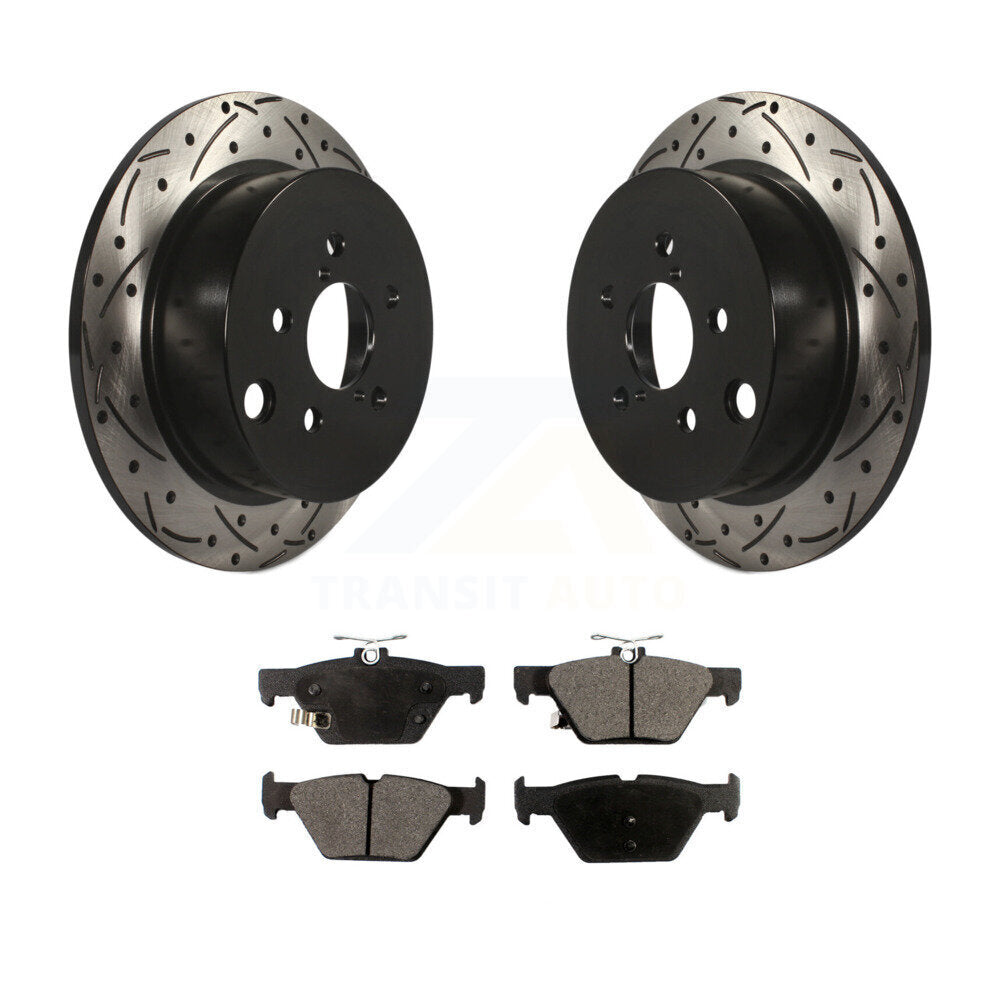 Coated Disc Rotors and Semi-Metallic Brake Pads Kit-KDF-100560 - Kit.bestparts.ca Kit.bestparts.ca