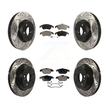 Disc Rotors and Semi-Metallic Brake Pads Kit-KDF-100583