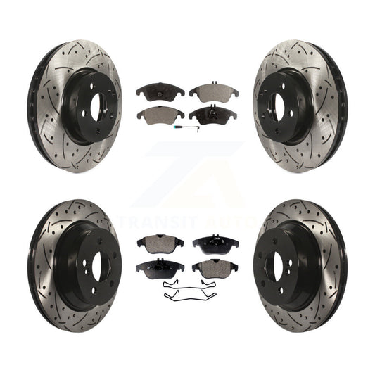 Disc Rotors and Semi-Metallic Brake Pads Kit-KDF-100583