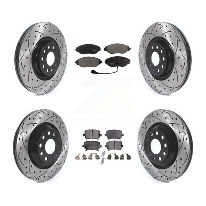 Disc Rotors and Semi-Metallic Brake Pads Kit-KDF-100667 - Kit.bestparts.ca