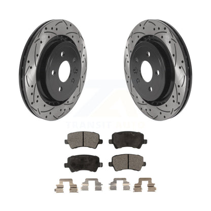 Coated Disc Rotors and Semi-Metallic Brake Pads Kit-KDF-100901 - Kit.bestparts.ca