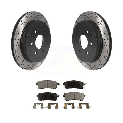 Coated Disc Rotors and Semi-Metallic Brake Pads Kit-KDF-100907 - Kit.bestparts.ca