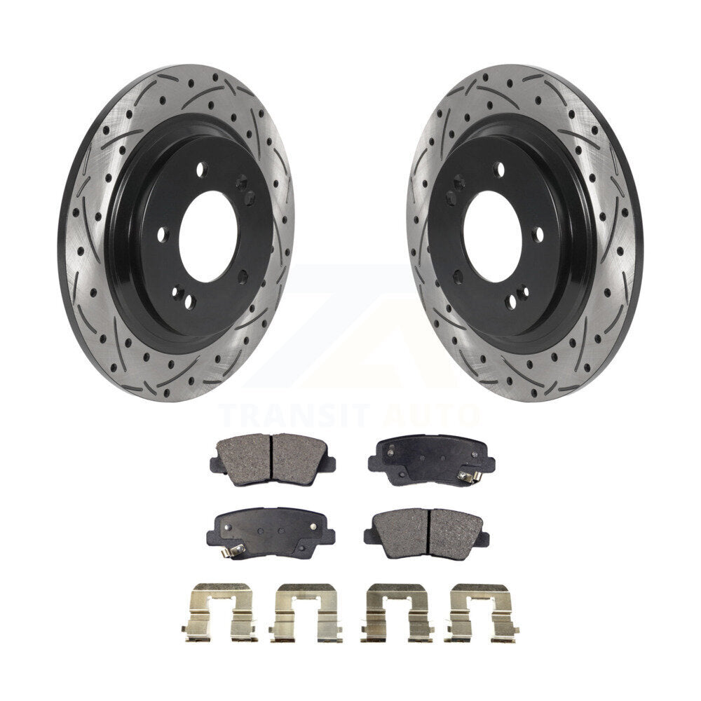 Coated Disc Rotors and Semi-Metallic Brake Pads Kit-KDF-100914 - Kit.bestparts.ca Kit.bestparts.ca