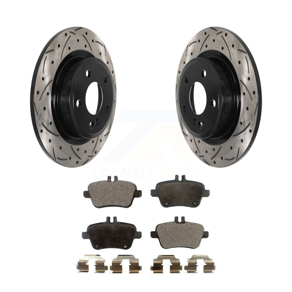 Coated Disc Rotors and Semi-Metallic Brake Pads Kit-KDF-100922 - Kit.bestparts.ca Kit.bestparts.ca