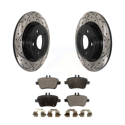 Coated Disc Rotors and Semi-Metallic Brake Pads Kit-KDF-100922 - Kit.bestparts.ca