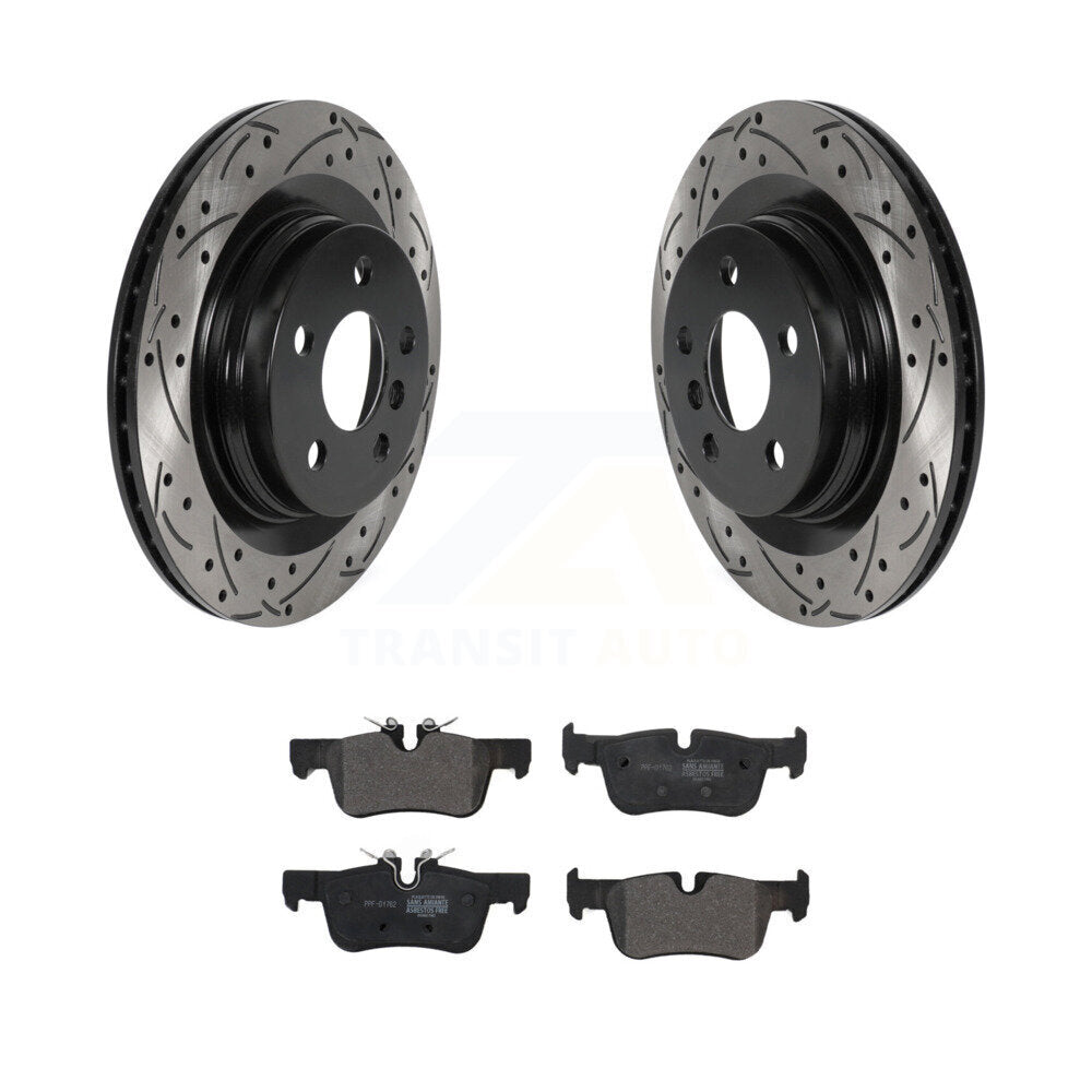 Coated Disc Rotors and Semi-Metallic Brake Pads Kit-KDF-100929 - Kit.bestparts.ca Kit.bestparts.ca