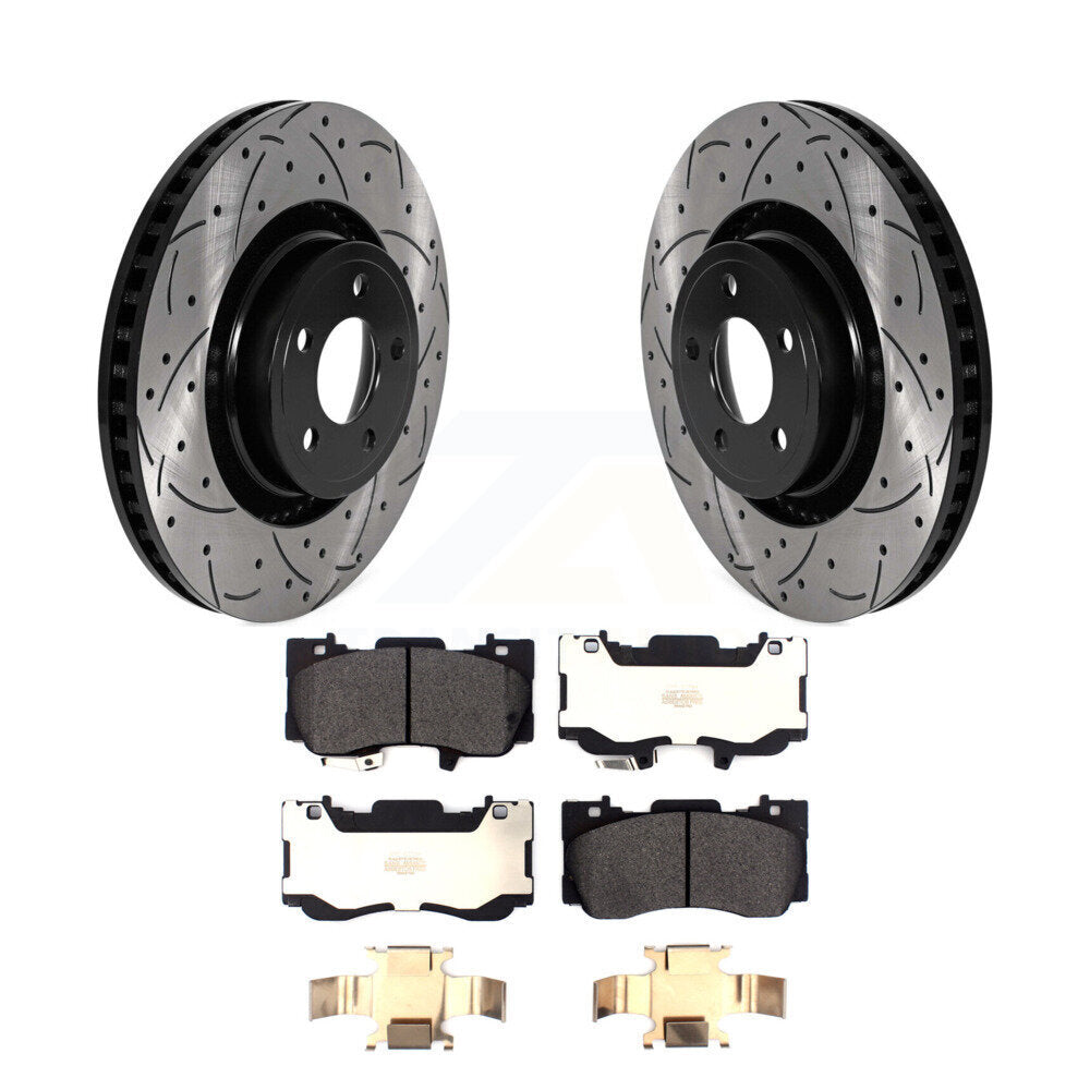 Disc Rotors and Semi-Metallic Brake Pads Kit-KDF-101012 - Kit.bestparts.ca Kit.bestparts.ca