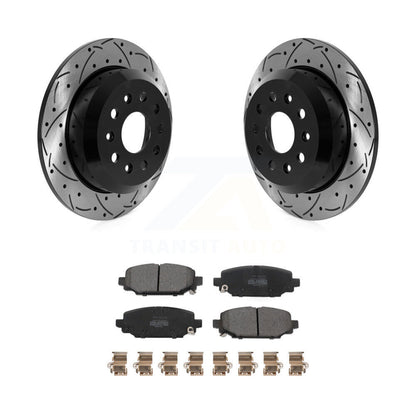 Disc Rotors and Semi-Metallic Brake Pads Kit-KDF-101072 - Kit.bestparts.ca