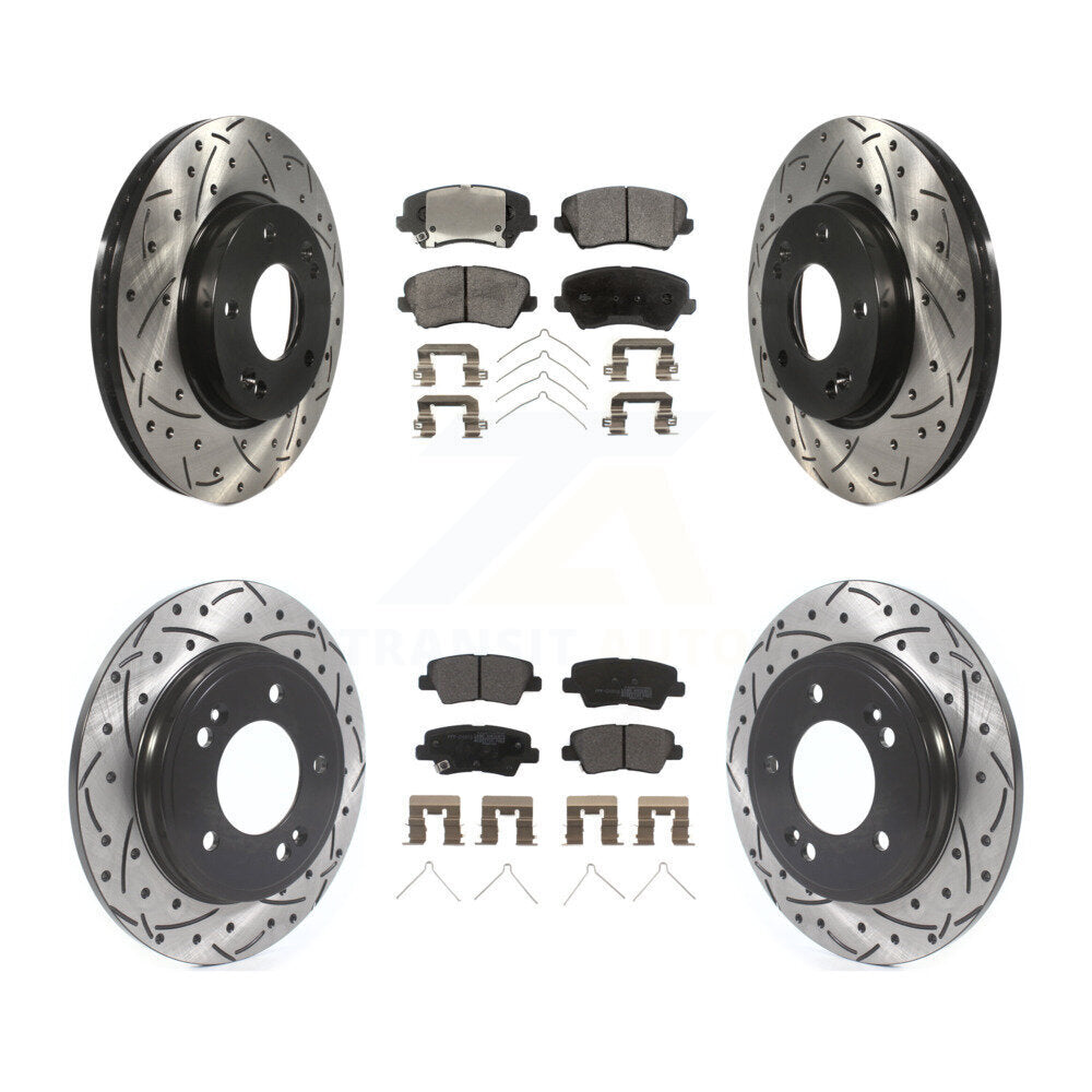 disc rotors and semi metallic brake pads-kdf-101137 - Kit.bestparts.ca Kit.bestparts.ca