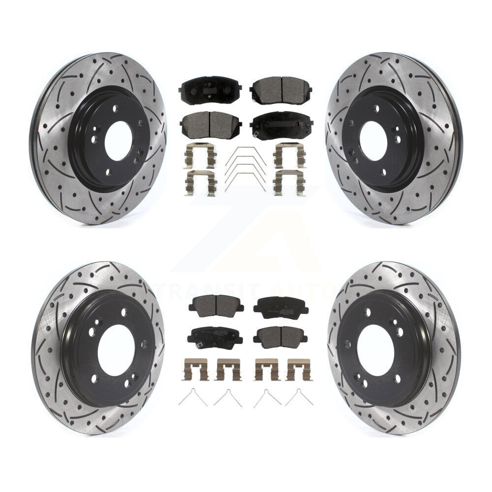disc rotors and semi metallic brake pads-kdf-101138 - Kit.bestparts.ca Kit.bestparts.ca