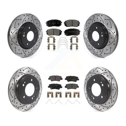 disc rotors and semi metallic brake pads-kdf-101138 - Kit.bestparts.ca