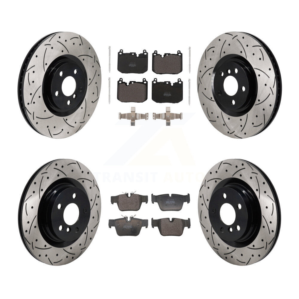 Disc Rotors and Semi-Metallic Brake Pads Kit-KDF-101229 Kit.bestparts.ca