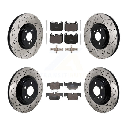 Disc Rotors and Semi-Metallic Brake Pads Kit-KDF-101229