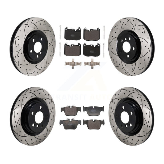 Disc Rotors and Semi-Metallic Brake Pads Kit-KDF-101229