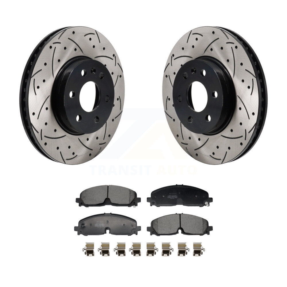 Disc Rotors and Semi-Metallic Brake Pads Kit-KDF-101233 - Kit.bestparts.ca Kit.bestparts.ca