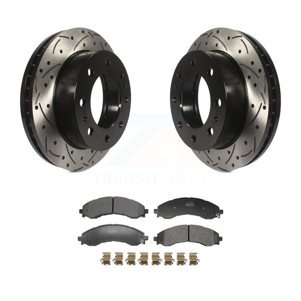 Coated Disc Rotors and Semi-Metallic Brake Pads Kit-KDF-101249 - Kit.bestparts.ca Kit.bestparts.ca
