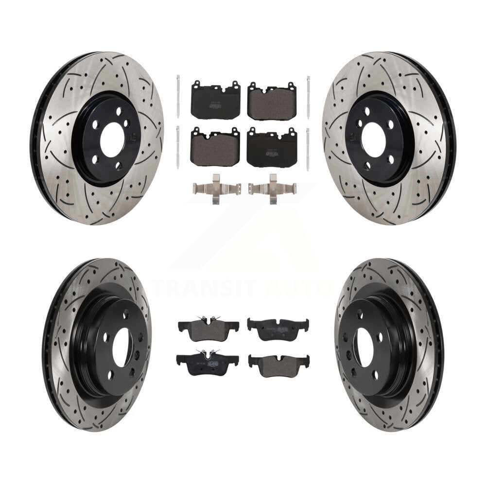 Coated Disc Rotors and Semi-Metallic Brake Pads Kit-KDF-101300 - Kit.bestparts.ca Kit.bestparts.ca