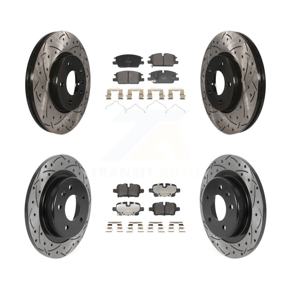 Disc Rotors and Semi-Metallic Brake Pads Kit-KDF-101319 - Kit.bestparts.ca Kit.bestparts.ca
