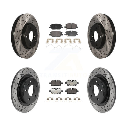 Disc Rotors and Semi-Metallic Brake Pads Kit-KDF-101319 - Kit.bestparts.ca