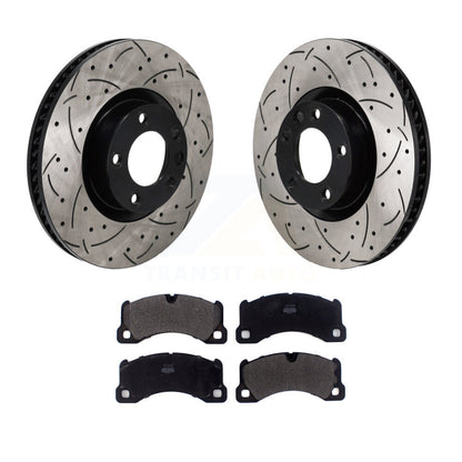 Disc Rotors and Semi-Metallic Brake Pads Kit-KDF-101341 - Kit.bestparts.ca